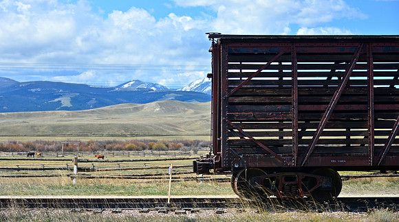 Grant-Kohrs Ranch National Historic Site Deer Lodge, Montana USA